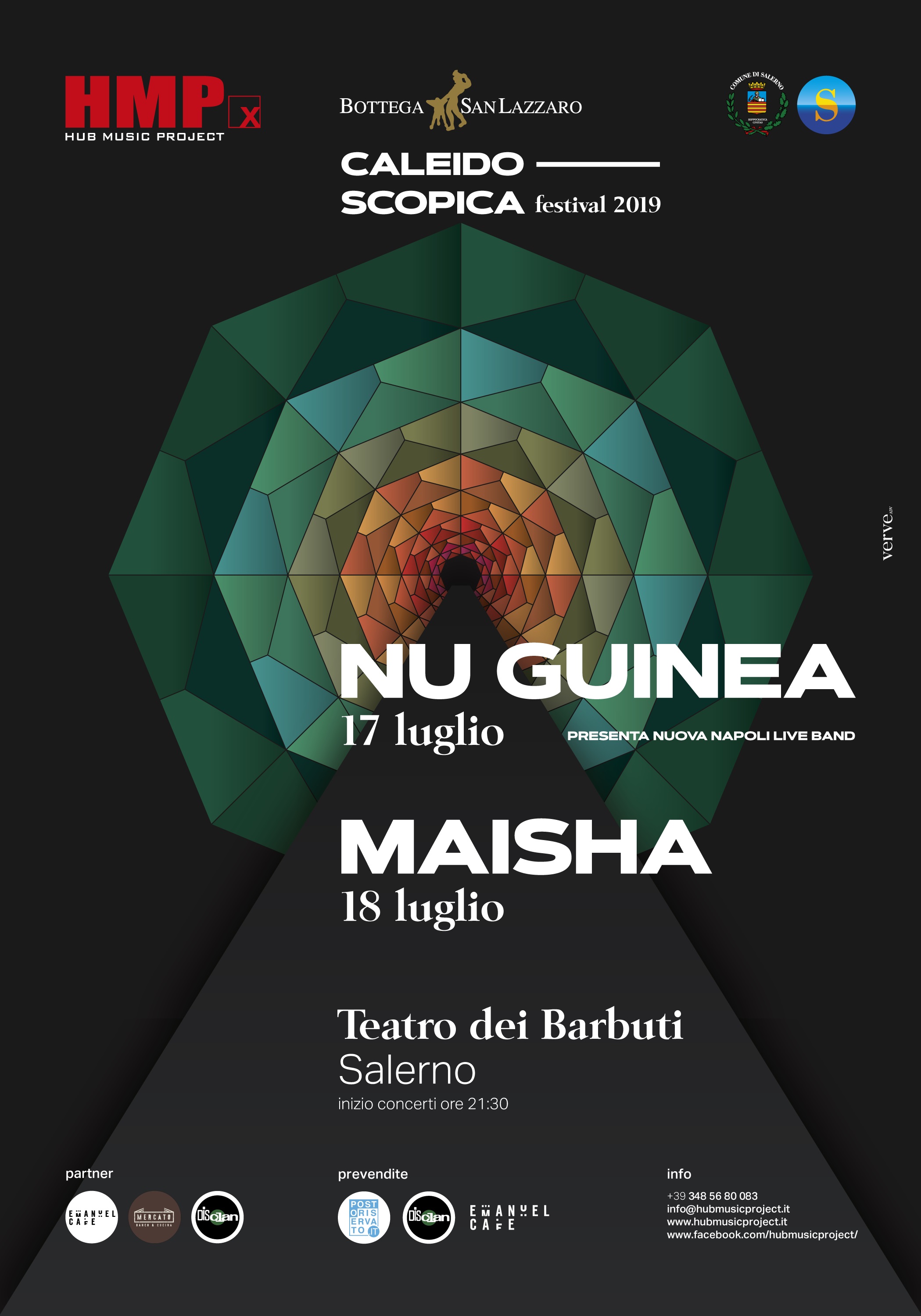 Presentata l’edizione 2019 di “Caleidoscopia Festival”