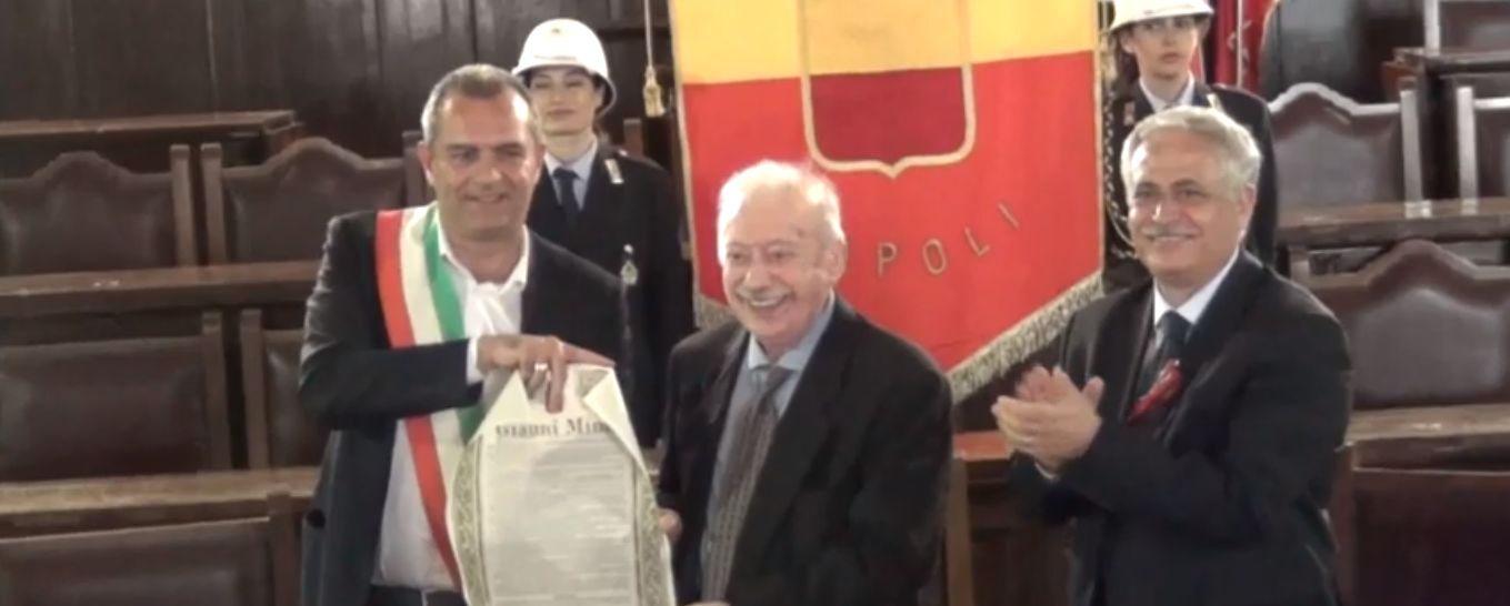 Gianni Minà è cittadino onorario di Napoli, esempio del giornalismo indipendente