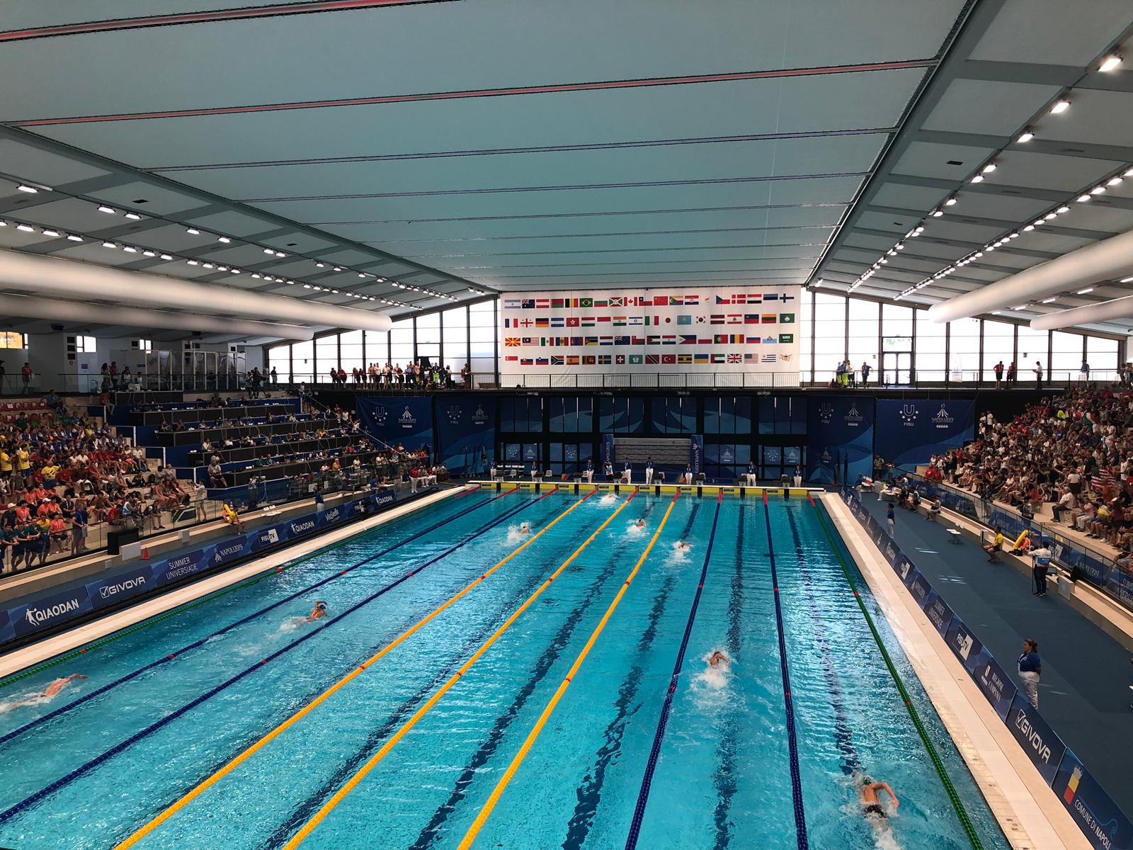 Universiadi, neozelandesi entusiasti della piscina Scandone