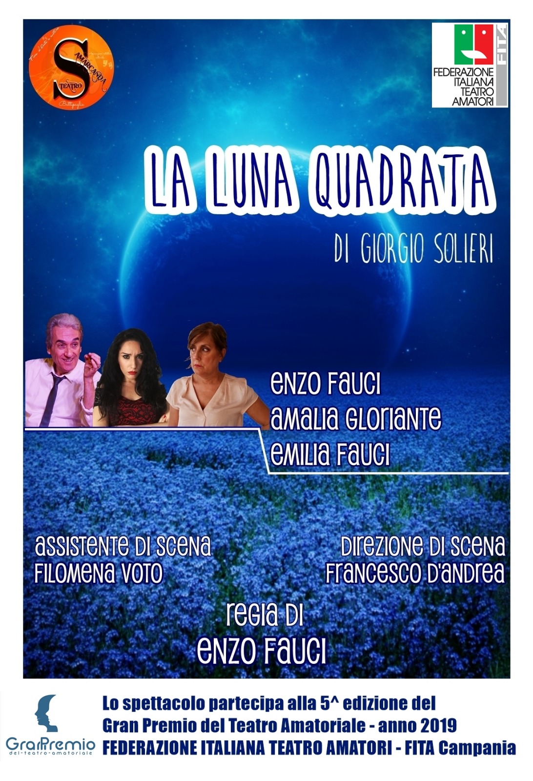 “La Luna Quadrata” a Teatrando al Quadriportico