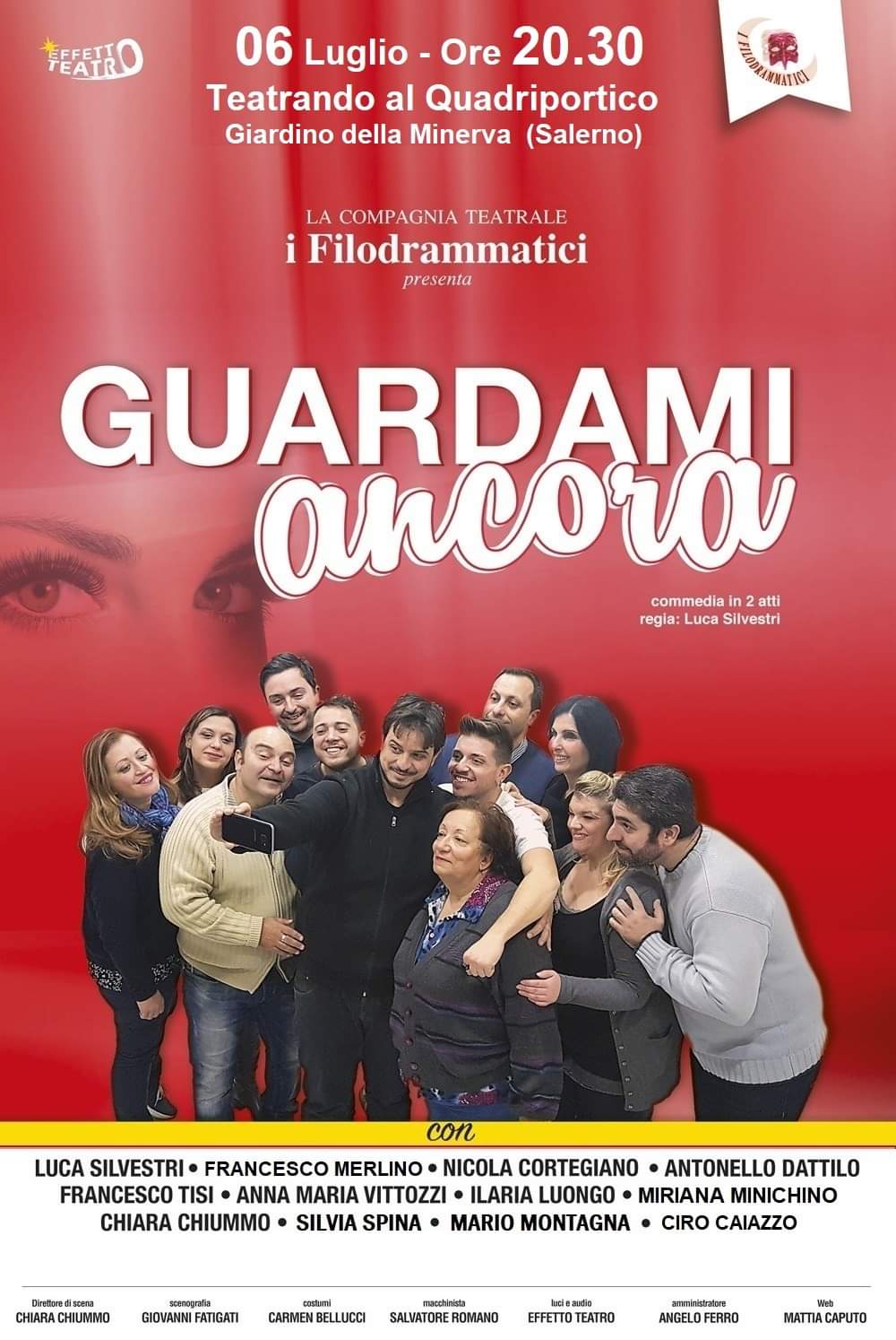 Salerno: I Filodrammatici presentano “Guardami Ancora”