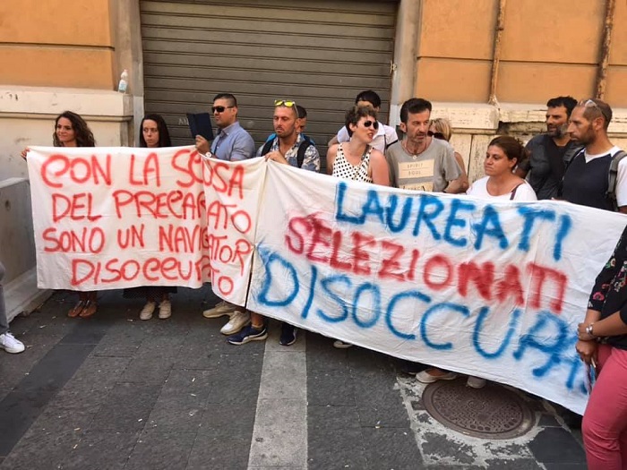 Navigator campani, protesta no stop: “De Luca non ci riceve, ma non molliamo”