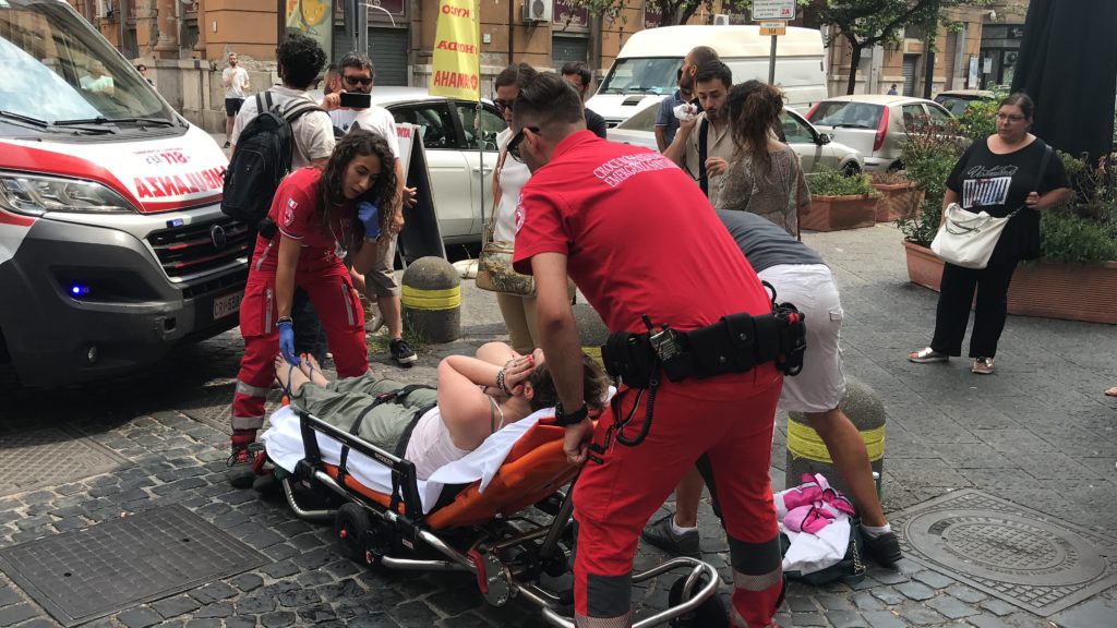 Sciopero della fame, Navigator colta da malore