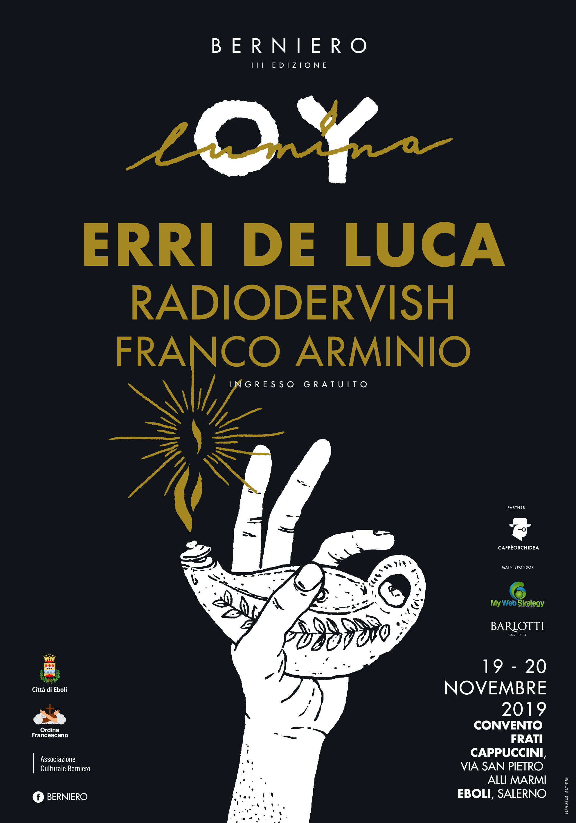Erri De Luca tra gli ospiti del festival “Berniero”