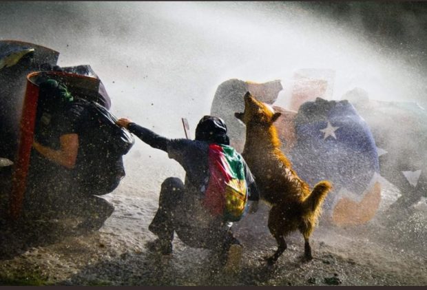 Cile, violenze e proiettili di gomma sui manifestanti(Video)