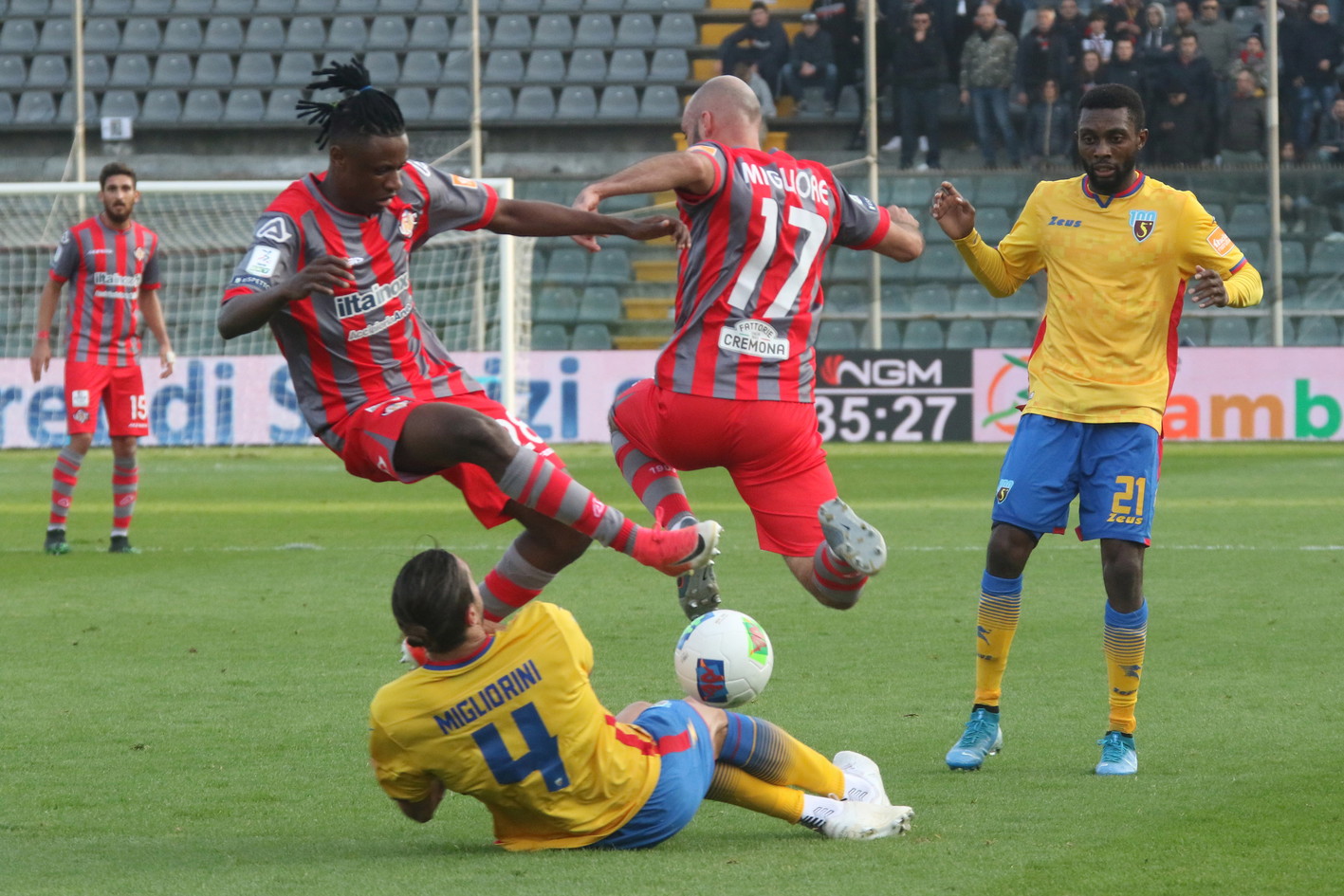 La Salernitana sconfitta dalla Cremonese 1 – 0