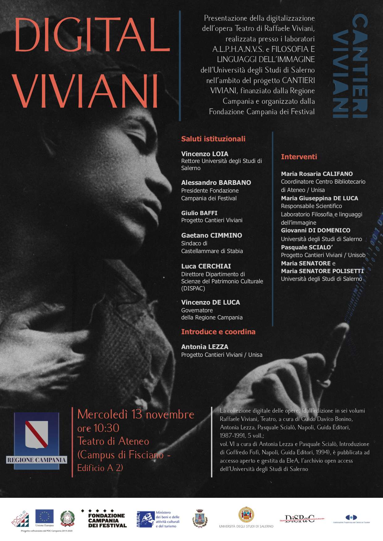 L’opera “Teatro” di Viviani digitalizzata