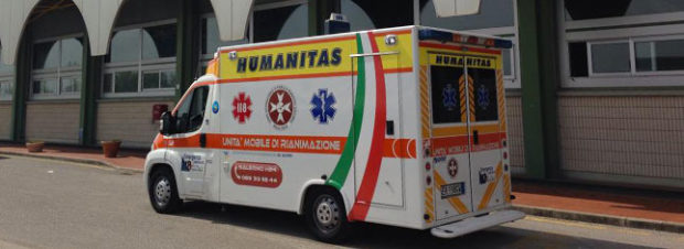 L’Humanitas dona un container di generi di prima necessità