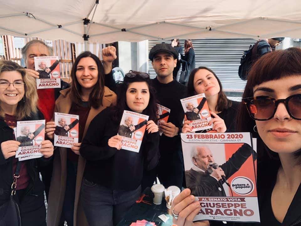 Napoli suppletive: Prof Aragno(Potere al Popolo) incontra cittadini quartieri Barra e Poggioreale