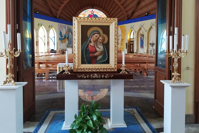 Grumo Nevano, città affidata alla Madonna via streaming
