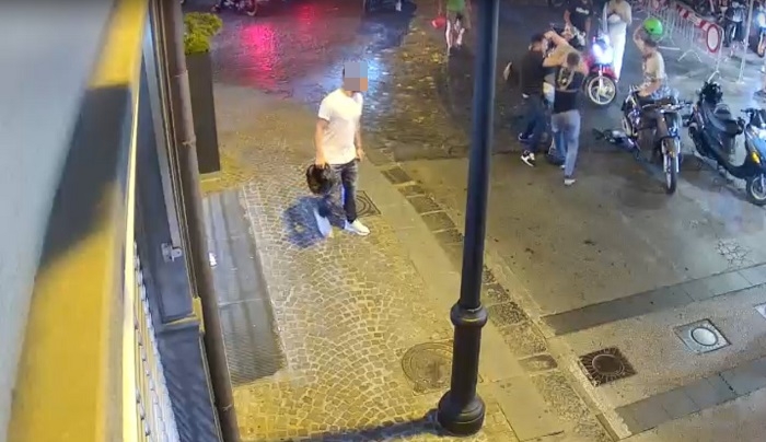 Castellammare, selvaggia aggressione a carabiniere: 4 fermati