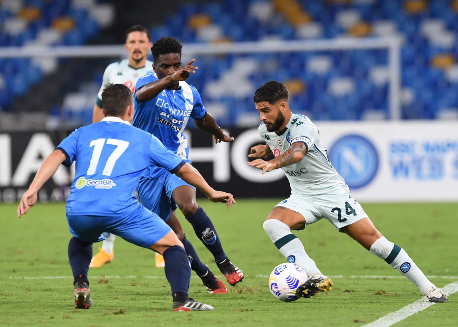 Poker al Pescara, il Napoli cerca la formula
