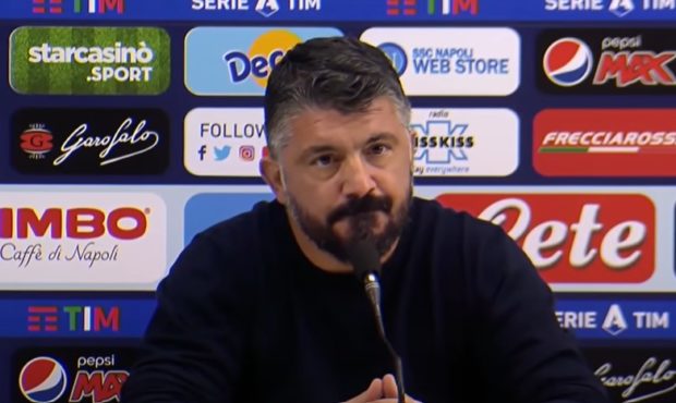 Napoli, appello di Gattuso: “Maradona leggenda, ma troppi senza mascherina. Facciamo i bravi”