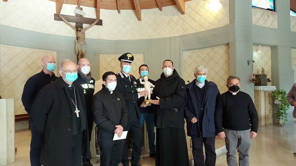 Restituiti beni culturali alle Chiese di Aversa, Capua e Teano(Video)