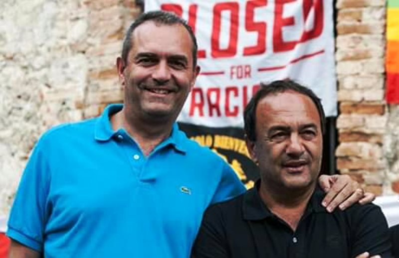 De Magistris e Mimmo Lucano