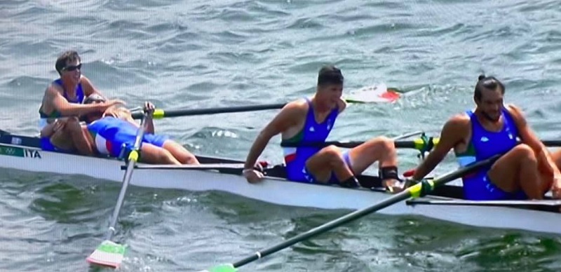 Olimpiadi, nel canottaggio un bronzo che vale oro dal “4 senza” dei napoletani