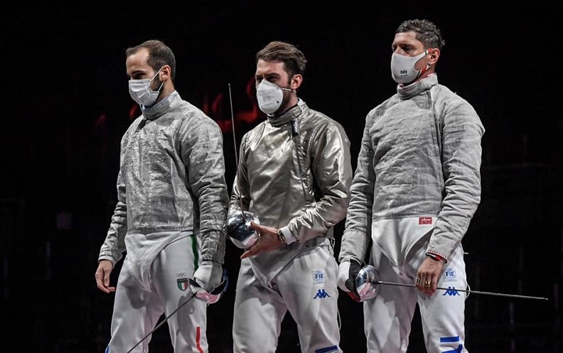 Scherma Olimpiadi, Italia d’argento nella sciabola a squadre