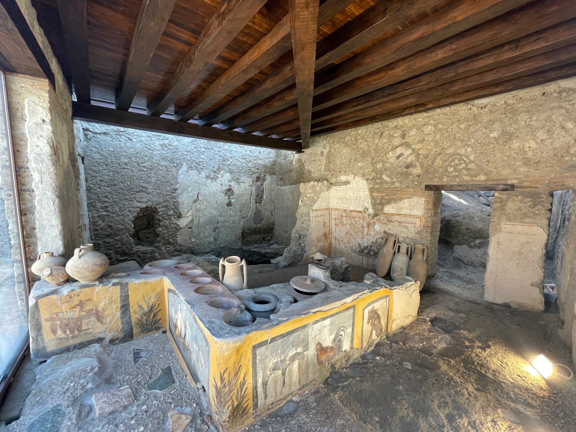 Pompei, dal 12 apre al pubblico il Termopolio della Regio V