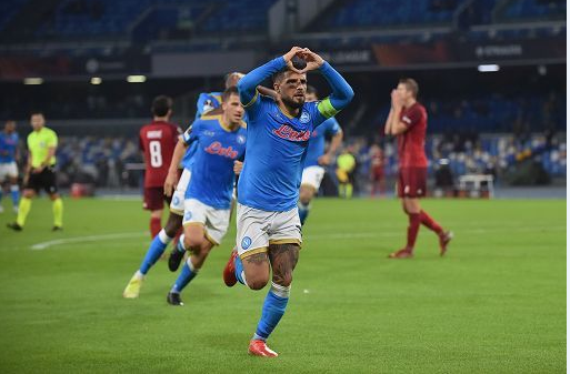 Europa League: capolavoro di Insigne e il Napoli batte 3 a 0 il Legia
