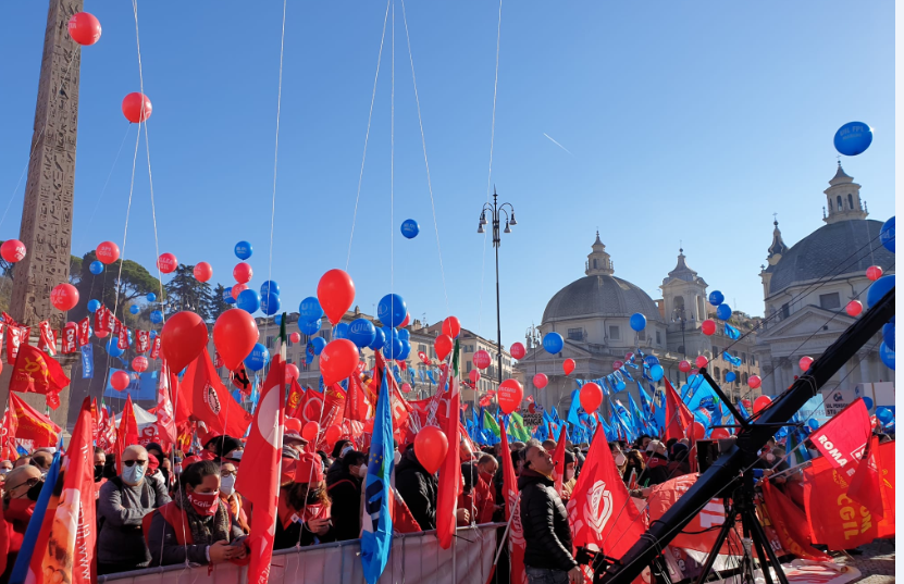 Piazze piene, lo sciopero generale è riuscito