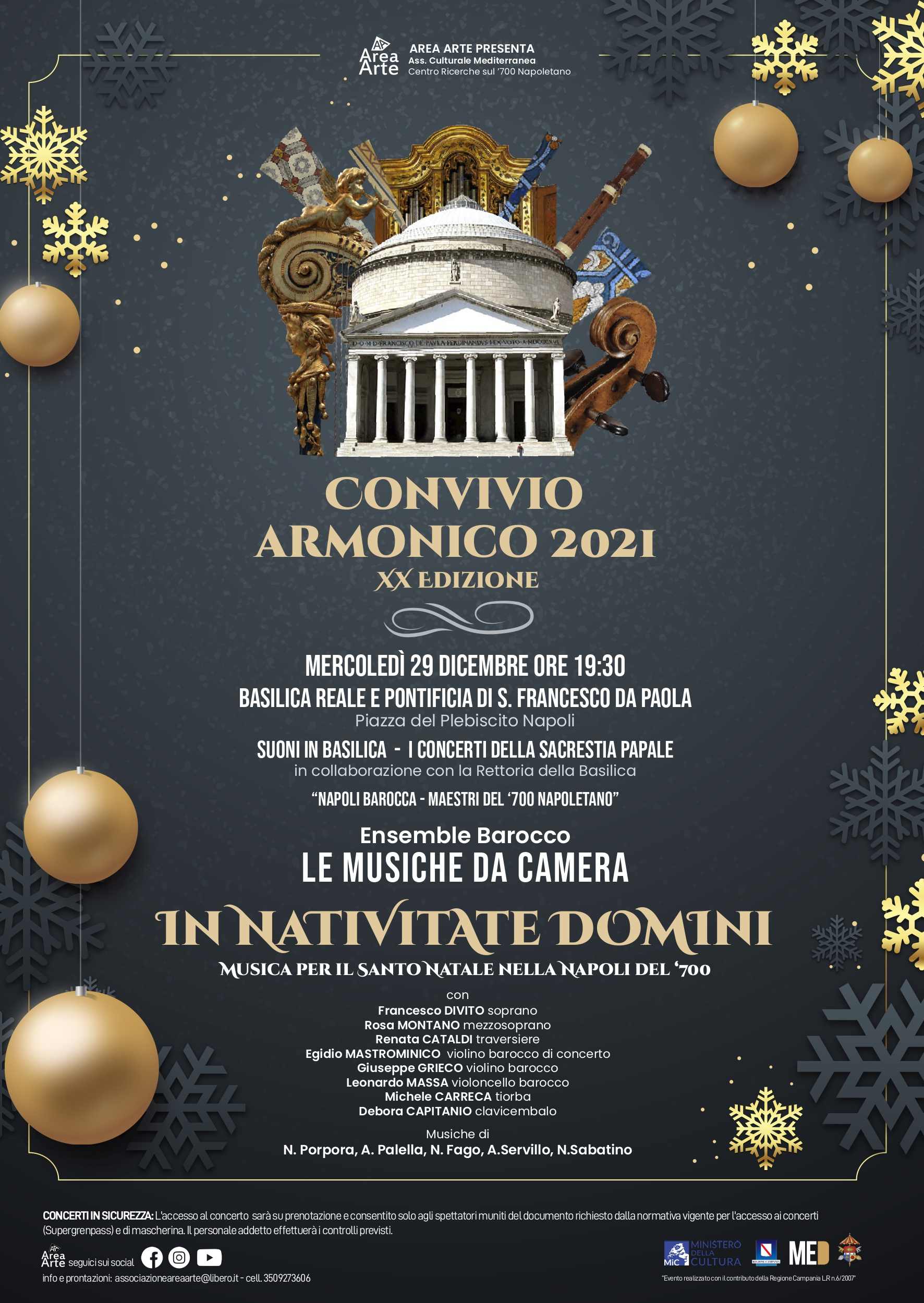Musica per il Natale nella Napoli del ‘700 alla Basilica di San Francesco di Paola