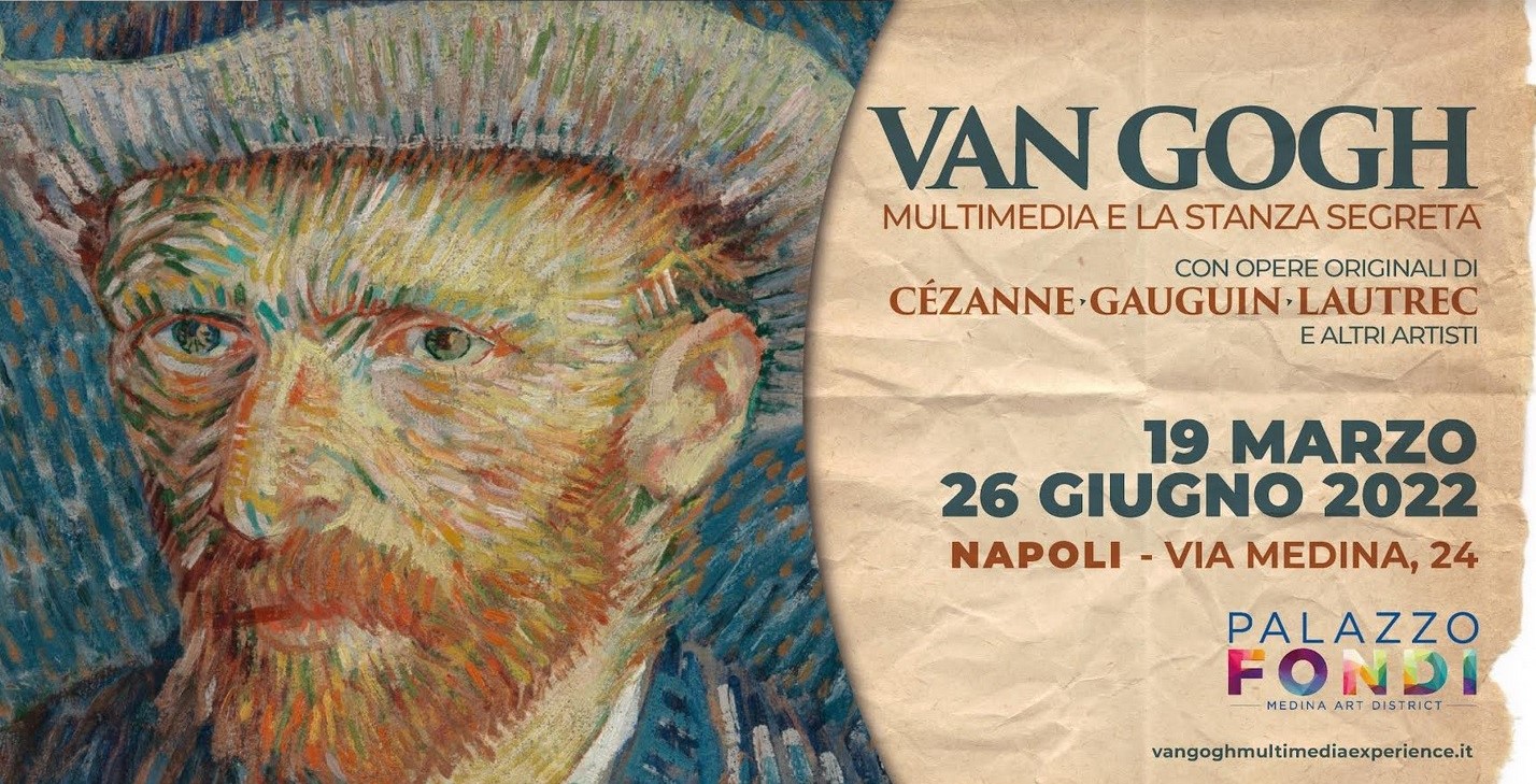 Napoli, apre la mostra Van Gogh multimedia e La Stanza segreta