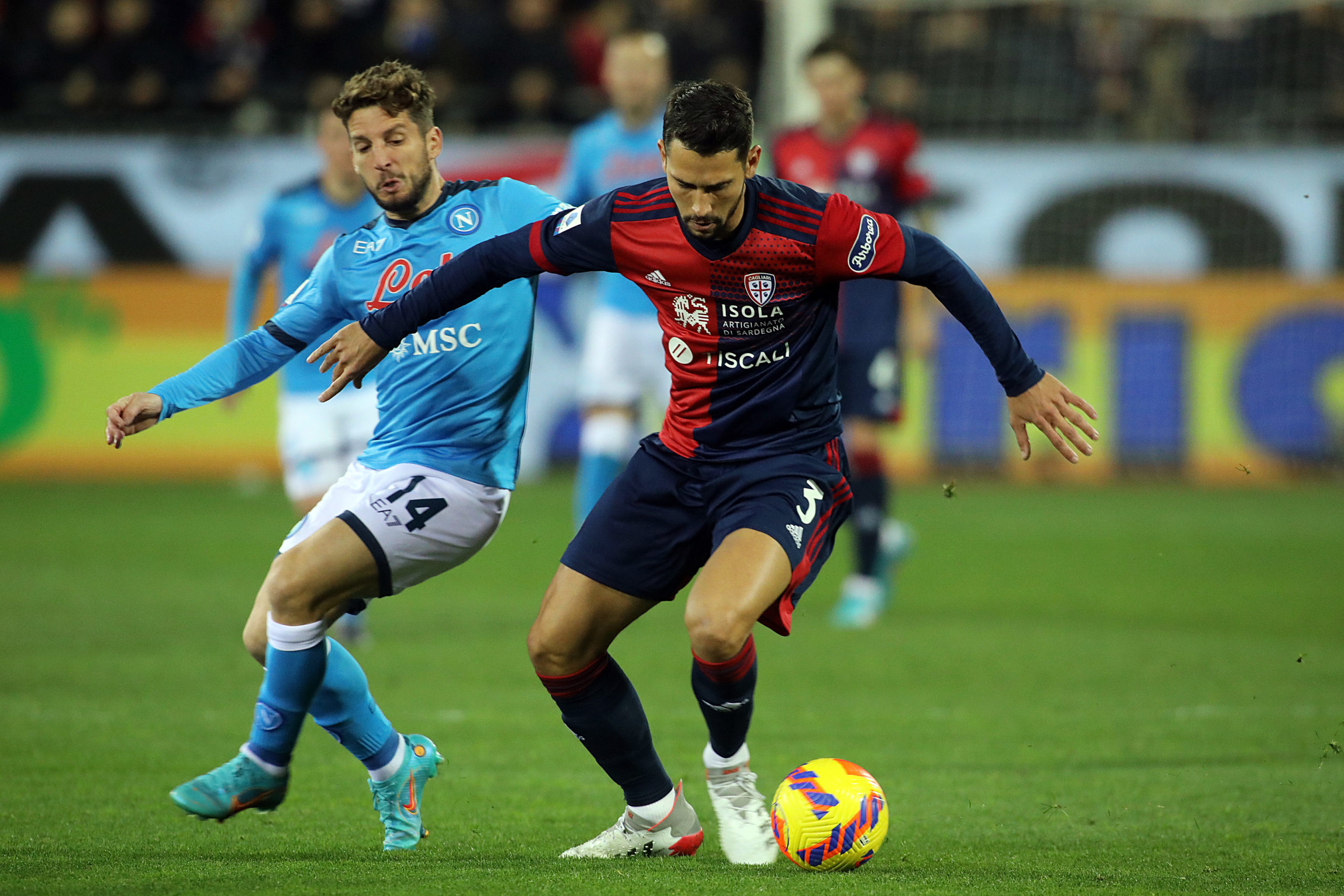 Cagliari Napoli 1-1, Spalletti manca l’aggancio in vetta al Milan