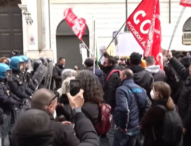 Disoccupati ‘Movimento 7 Novembre’ manifestano a Roma: “Non pagheremo la vostra crisi”