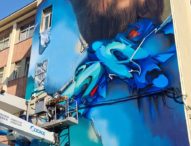 Napoli, Putin elogia il murales di Dostoevskij disegnato a Fuorigrotta: “dà speranza”