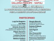 Contro guerra, propaganda e censura: iniziativa a Napoli il 2 maggio per la libertà di informazione