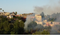 Napoli, incendio a Capodimonte: paura tra i residenti