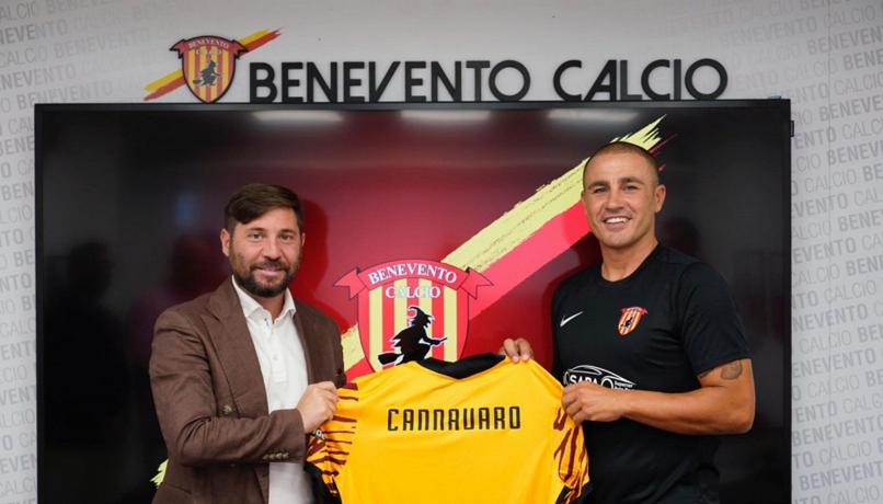 Fabio Cannavaro è il nuovo allenatore del Benevento