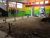 Scisciano, murales dedicato a Gino Strada nella ‘stazione dei diritti’ della Circumvesuviana