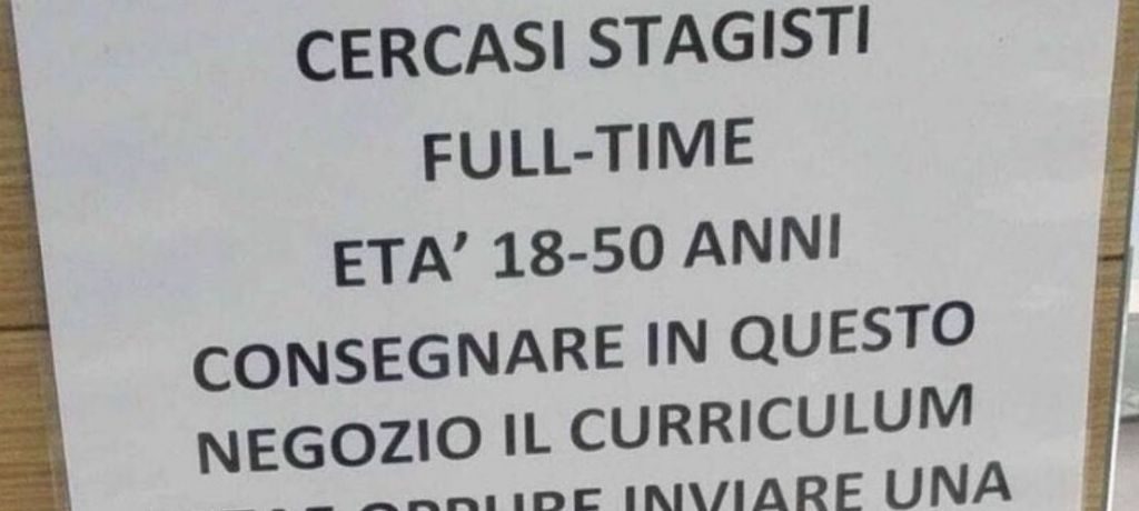 Stage e tirocini, sfruttamento legalizzato