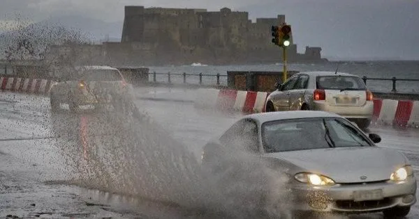 Campania, torna l’allerta meteo gialla: attese grandine e raffiche di vento