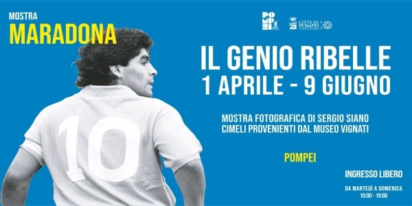 Pompei, “Maradona, il genio ribelle”