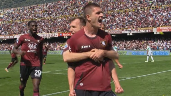Salernitana-Sassuolo 3-0