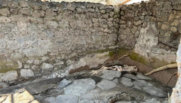 Scavi a Pompei, trovati i resti di tre vittime dell’eruzione