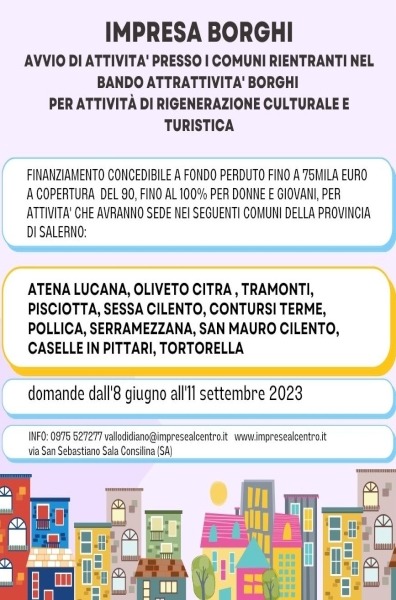 locandina Bando: Impresa Borghi
