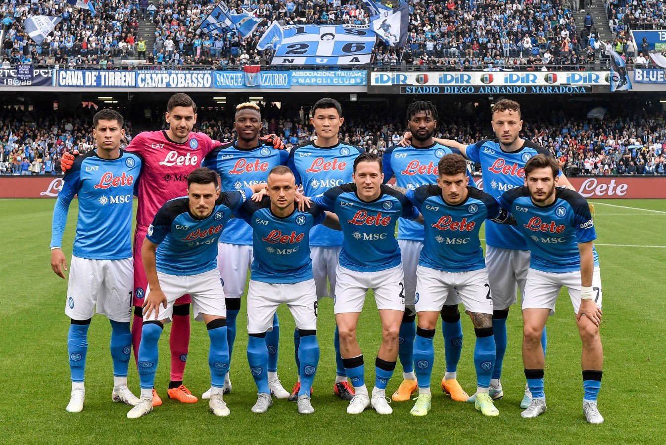 Napoli Inter 3-1, festa azzurra allo Stadio Maradona
