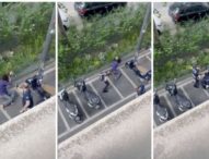 Milano, agenti ‘sceriffi’ della polizia municipale colpiscono una  donna con pugni, calci e manganellate(VIDEO)