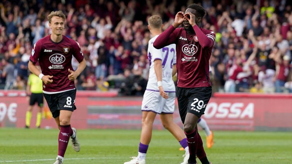 Festival di gol allo Stadio Arechi: Salernitana-Fiorentina finisce 3 a 3
