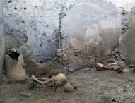Scavi Pompei, due scheletri rinvenuti sotto un crollo di muro