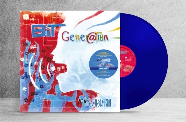 blue-vinyl concept album Bit Generation Lello Savonardo