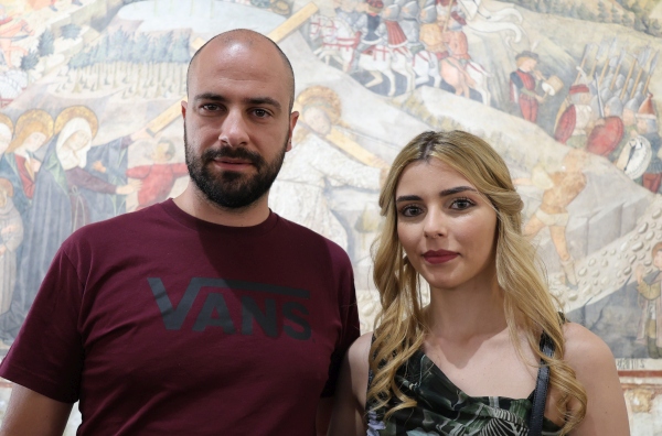 “Alla tavola della Principessa Costanza” -Vincenzo La Maida il Principe - Greta De Paola la Principessa