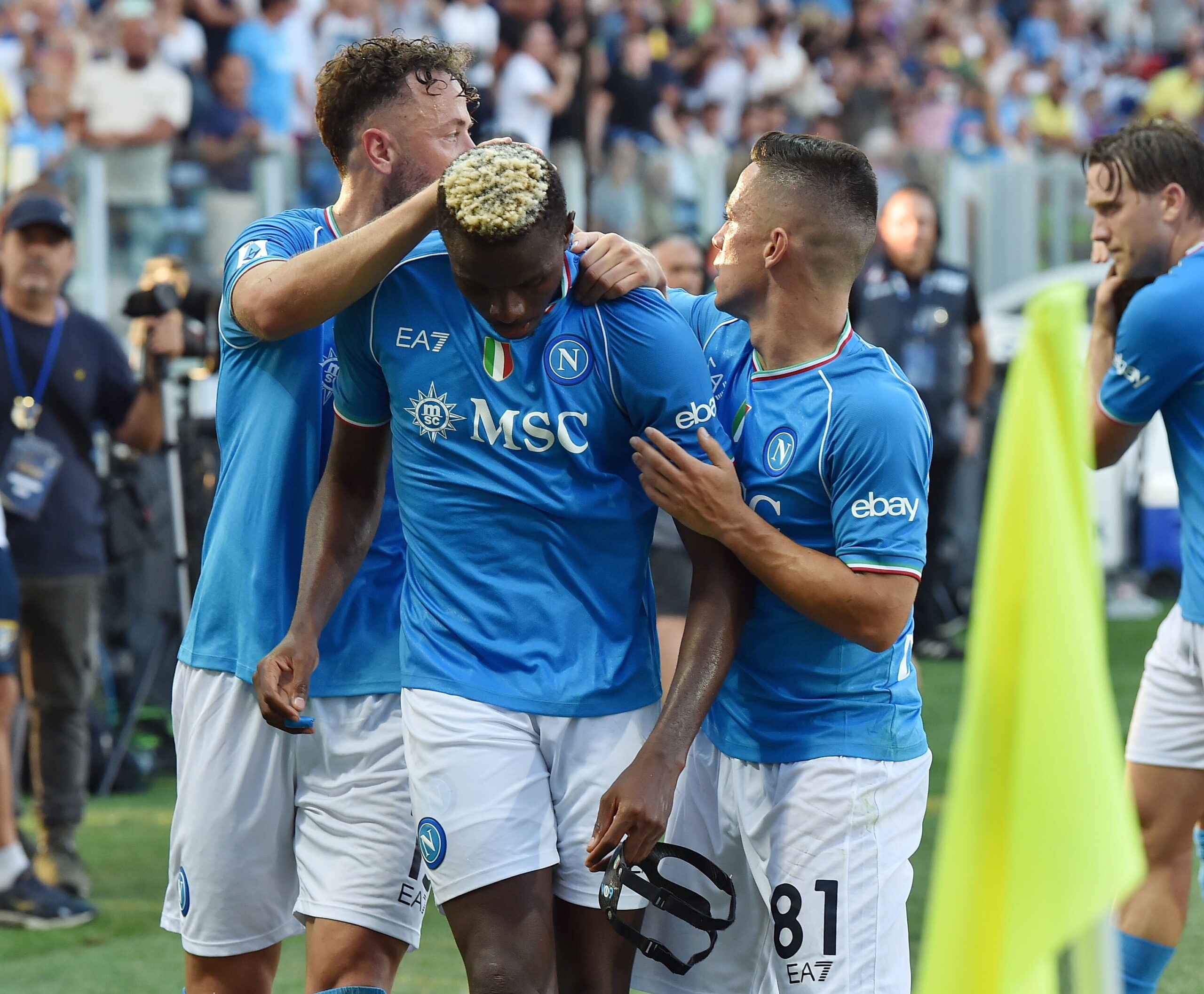 Napoli missione compiuta: vince 3 a 1 a Frosinone