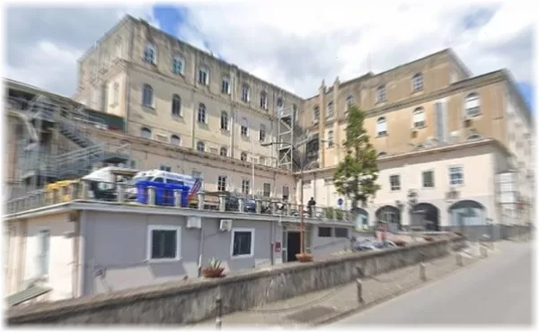 Ospedale di Cava de' Tirreni in Chirurgia grave situazione