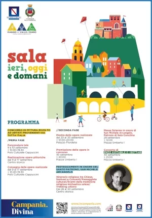 “Settembre al Borgo” riprende il suo viaggio a Sassano Locandina Sala Consilina