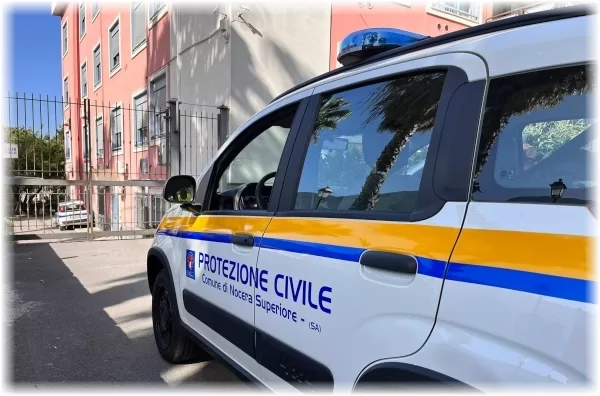 Auto nuova per la Protezione Civile di Nocera superiore