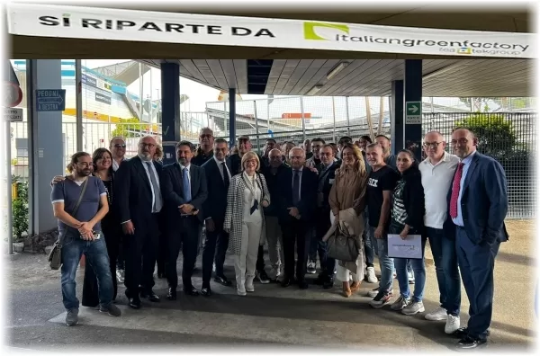 Italian Green Factory assume 312 operai ex Whirlpool a Napoli